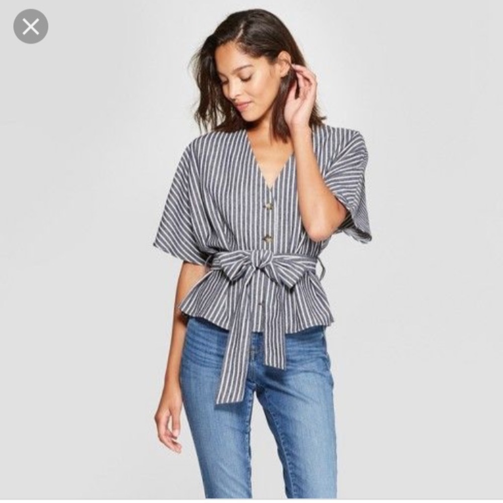 COPY - Striped linen shirt